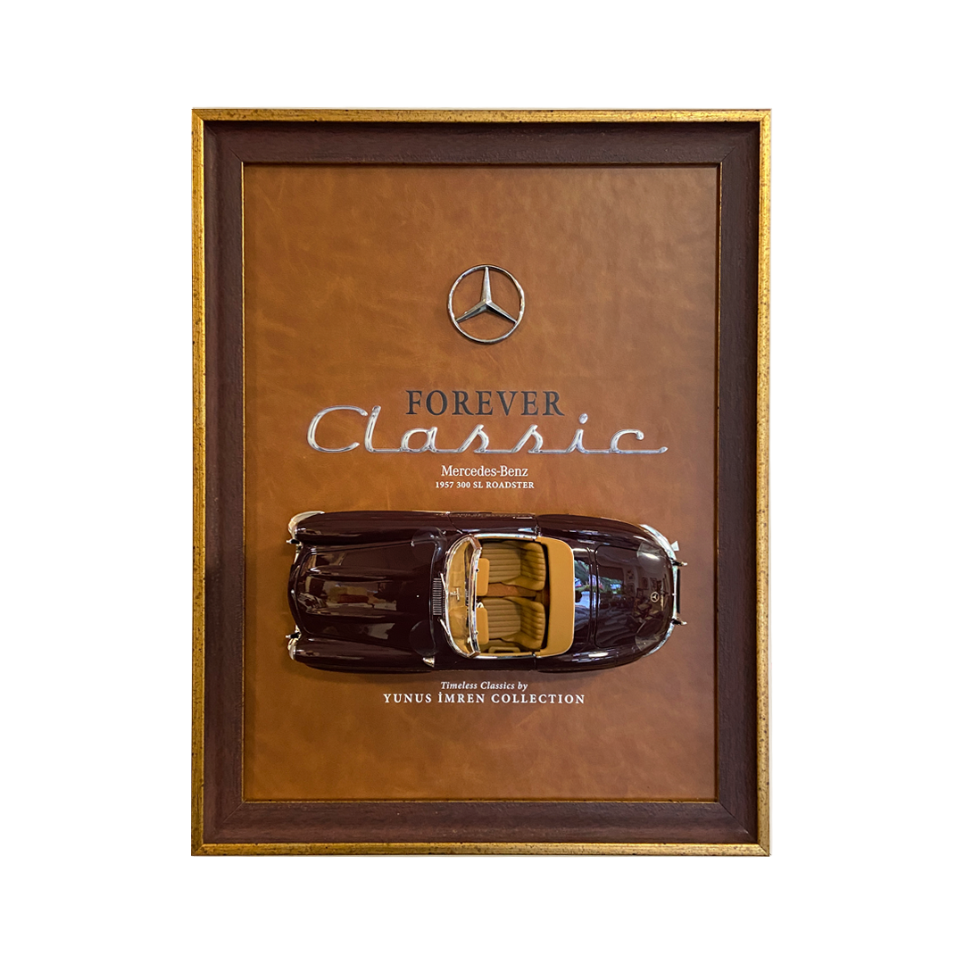 Mercedes-Benz 300 SL Koleksiyon Tablo – 35×45 cm