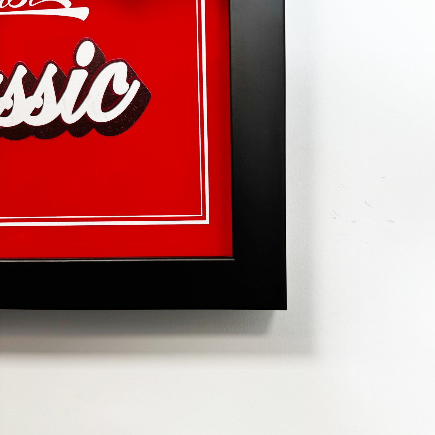 DAD – You Are Not Old, Just Classic” Klasik Otomobil Temalı El Yapımı Tablo