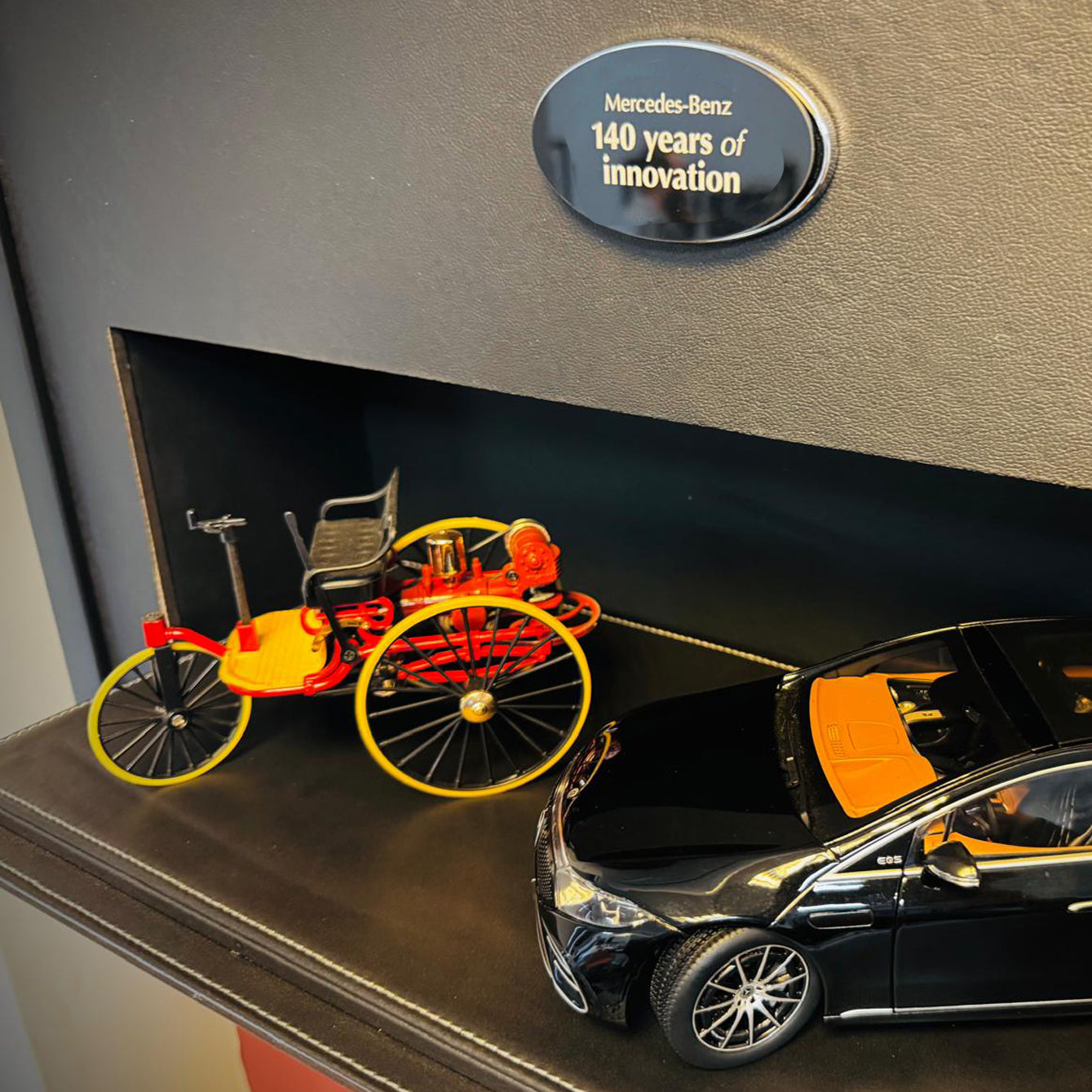 İlk Mercedes + Son Mercedes 3 boyutlu tablo çalışması
