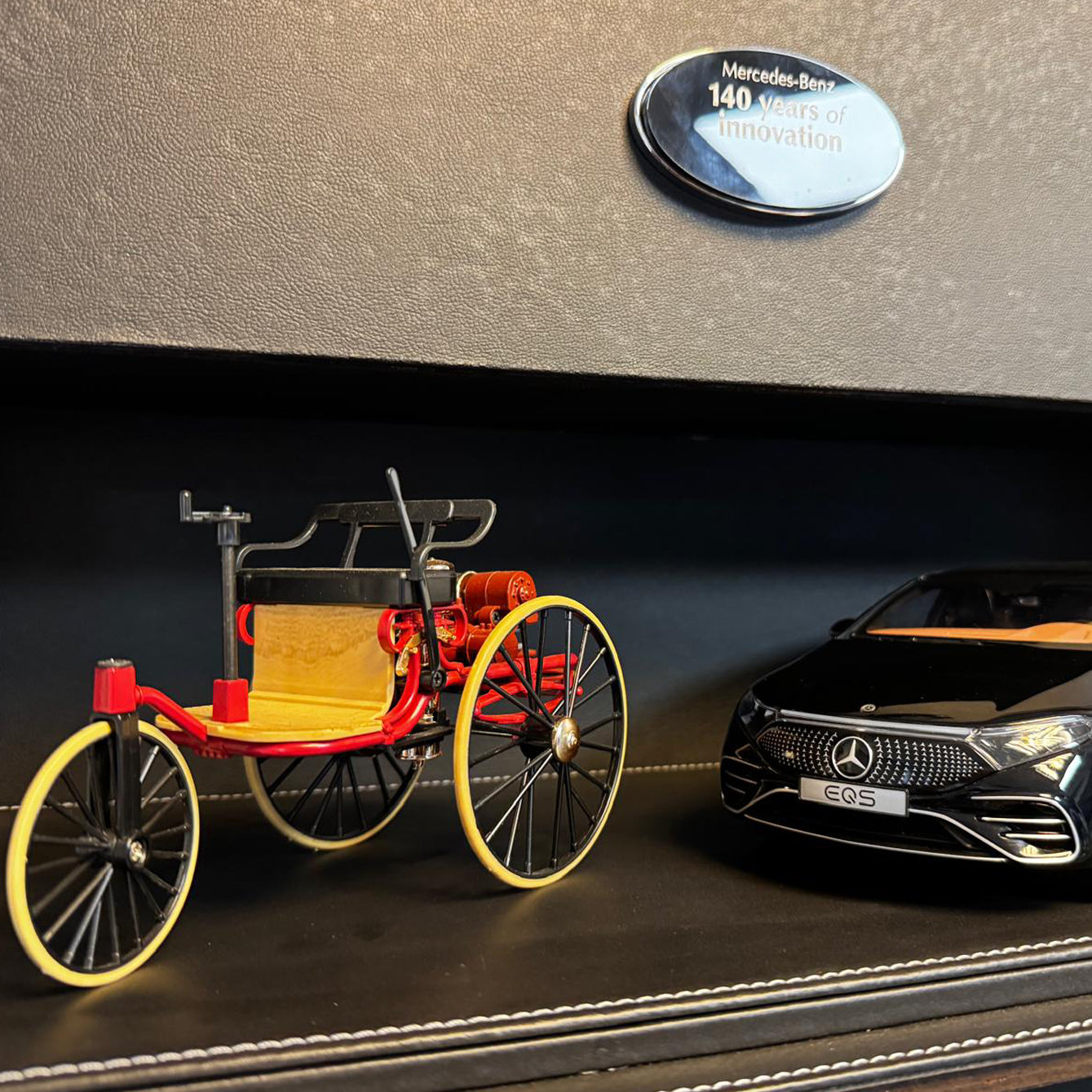 İlk Mercedes + Son Mercedes 3 boyutlu tablo çalışması