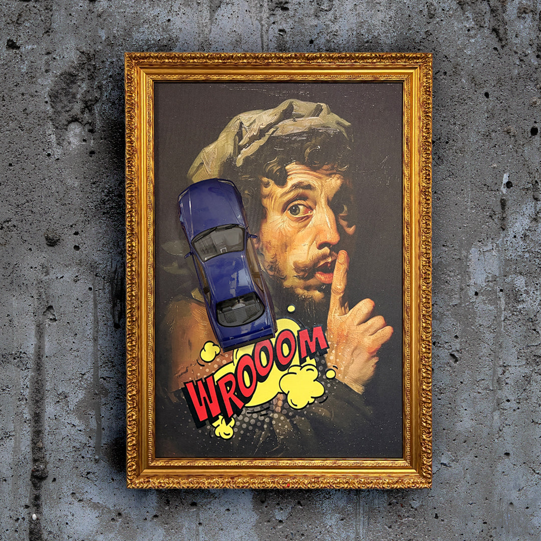 Nissan GTR 3D Uygulamalı Tuval Tablo (50×70 cm) | Özel Koleksiyon Eseri