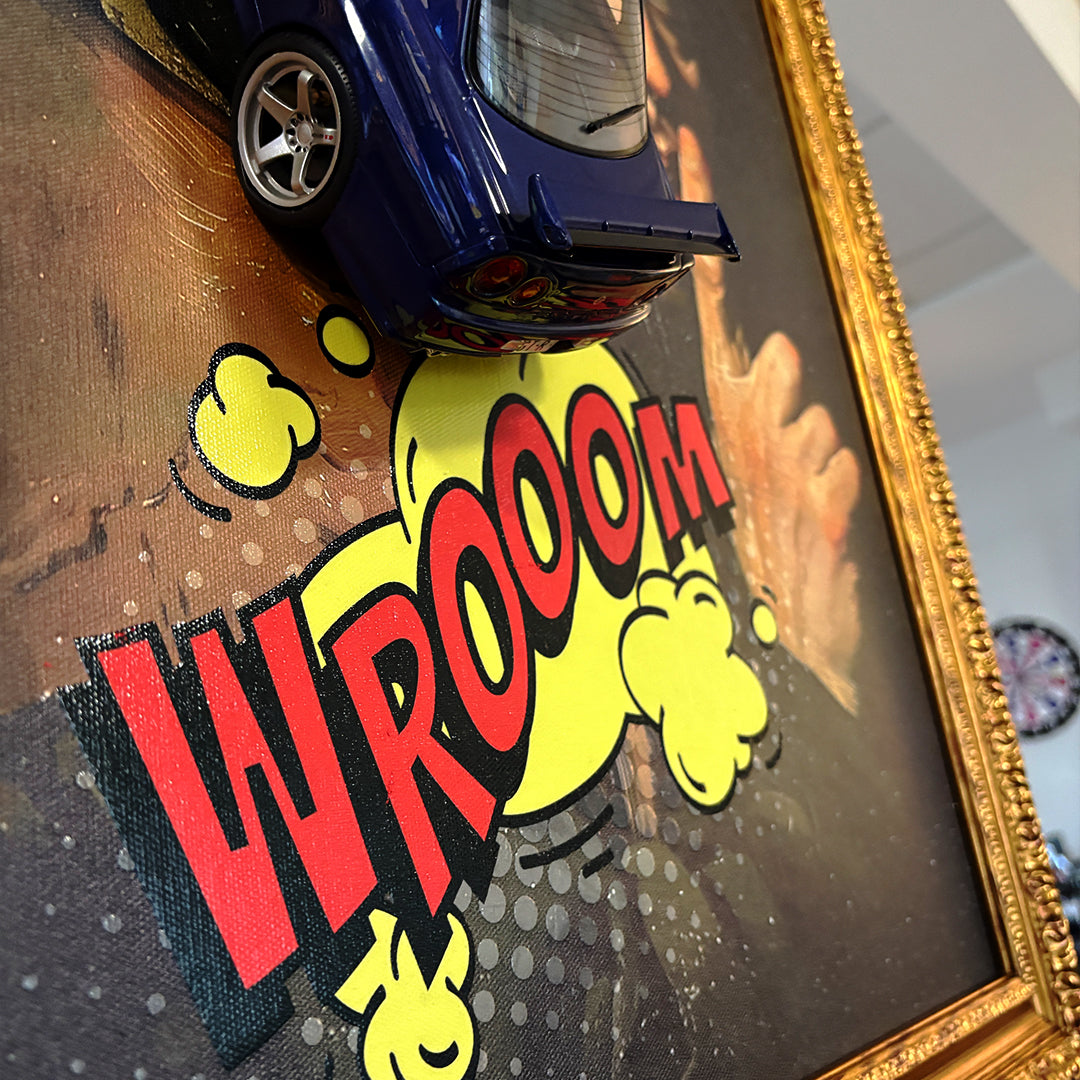 Nissan GTR 3D Uygulamalı Tuval Tablo (50×70 cm) | Özel Koleksiyon Eseri