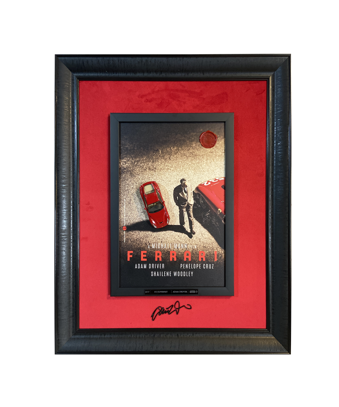 FERRARI FİLMi 3 BOYUTLU TABLO