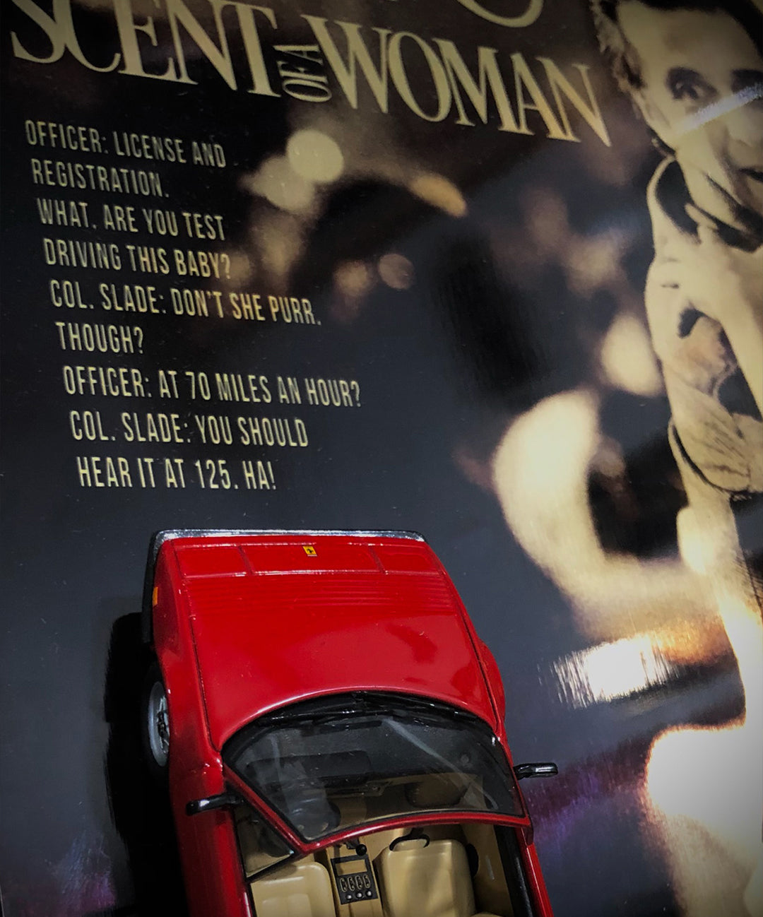 KADIN KOKUSU-FERRARI MONDIAL ÜÇ BOYUTLU TABLO