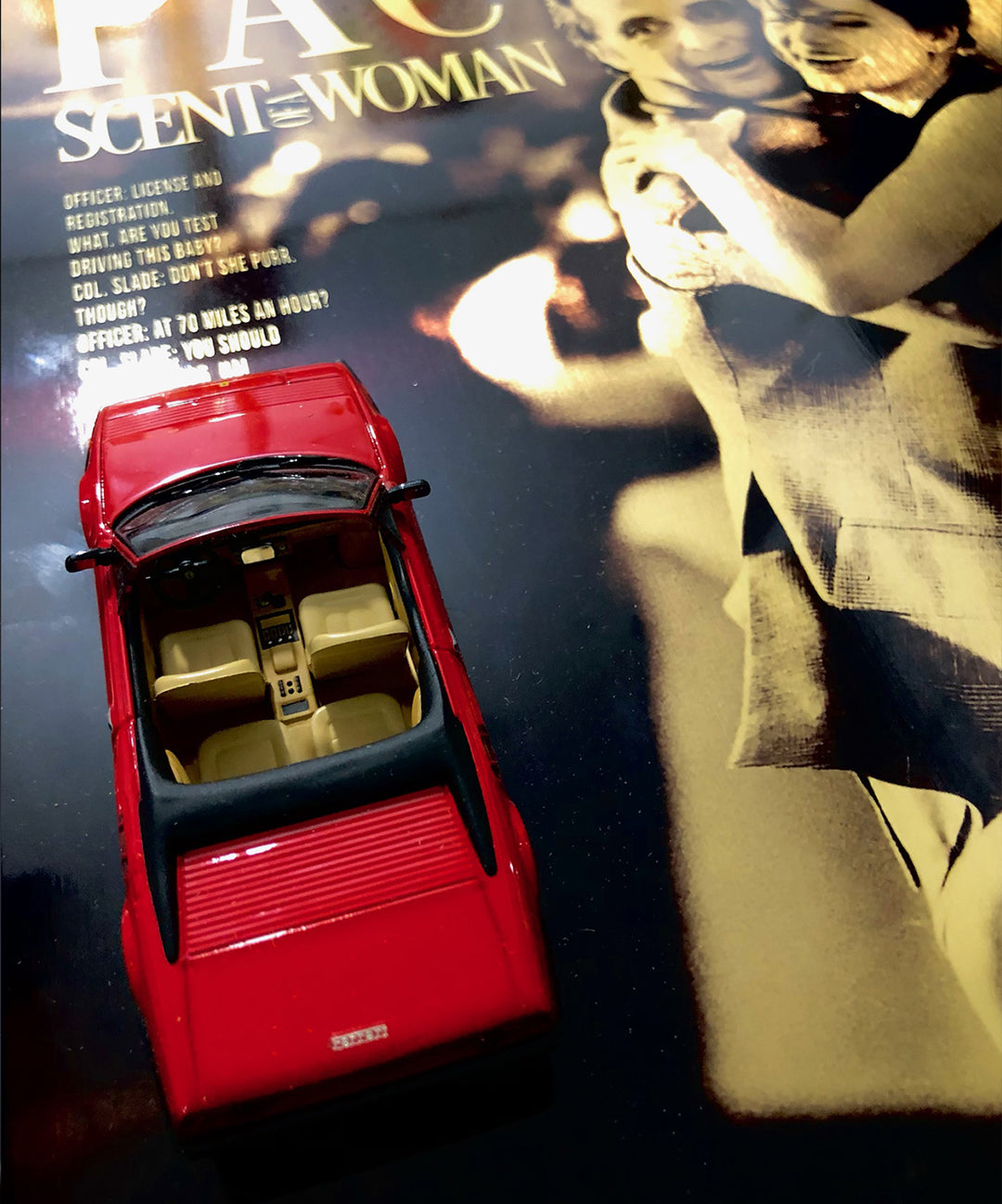 KADIN KOKUSU-FERRARI MONDIAL ÜÇ BOYUTLU TABLO