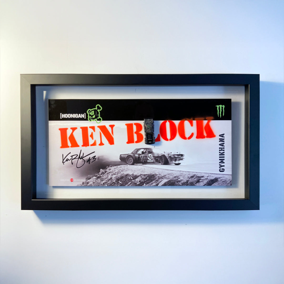 Ken Block Mustang Koleksiyon Tablosu – Graffiti Dokunuşlu Özel Tasarım