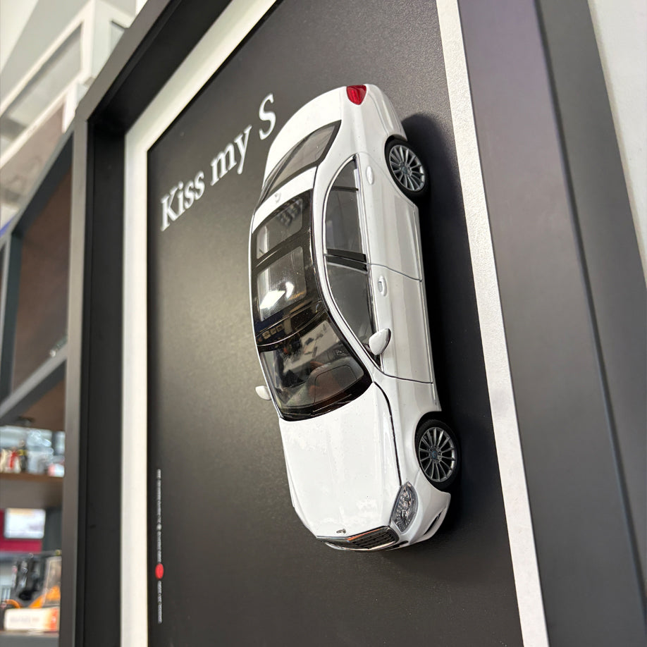 Mercedes-Benz S-Class (Beyaz) Koleksiyon Tablo