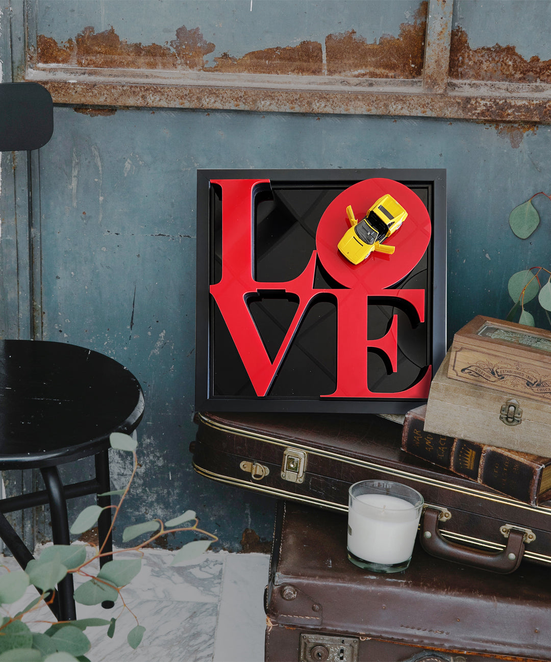 LOVE ART-FERRARI ÜÇ BOYUTLU TABLO