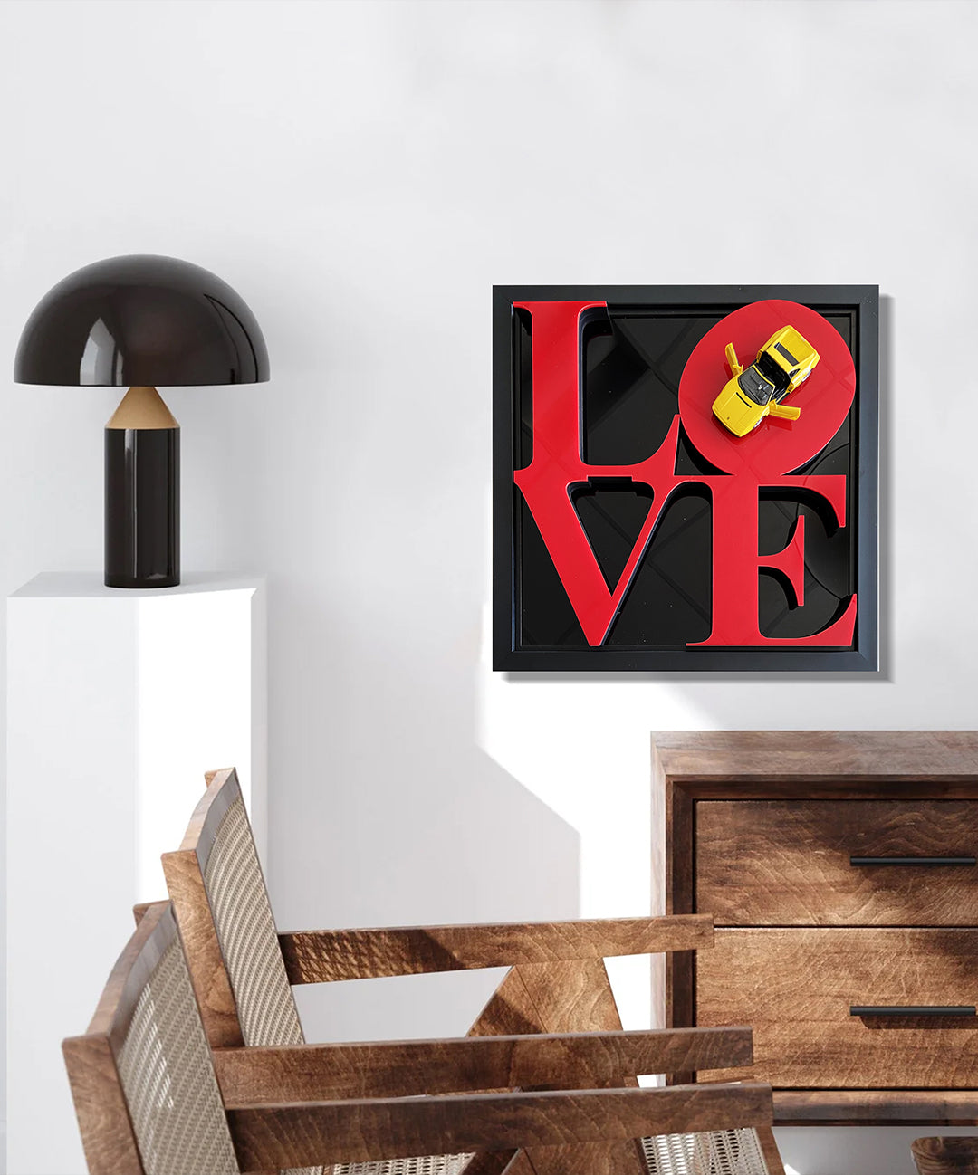 LOVE ART-FERRARI ÜÇ BOYUTLU TABLO