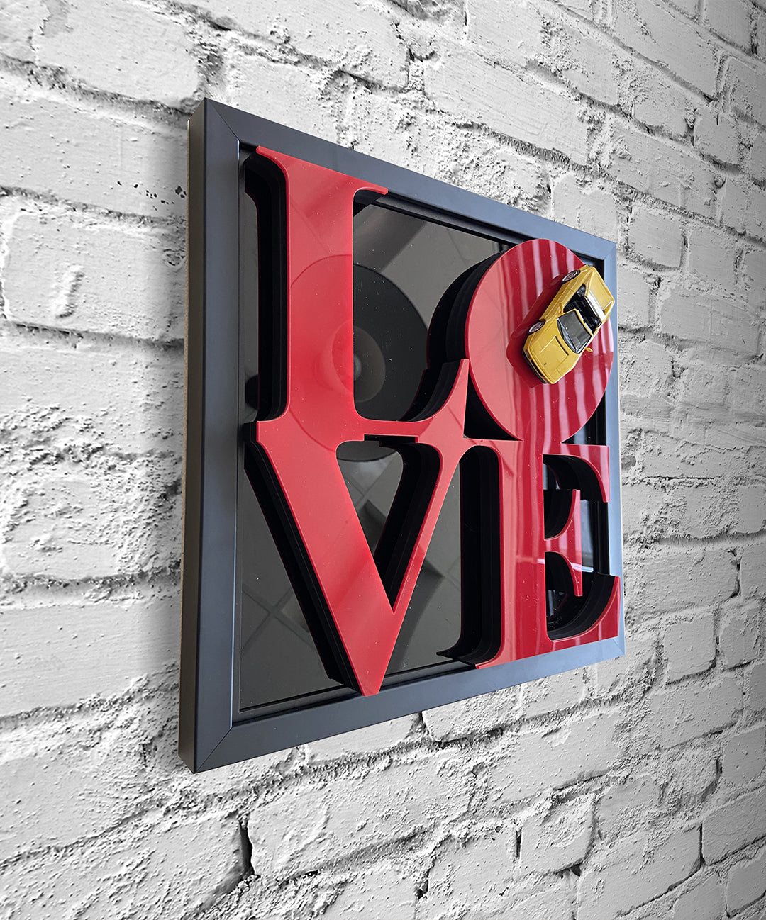 LOVE ART-FERRARI ÜÇ BOYUTLU TABLO