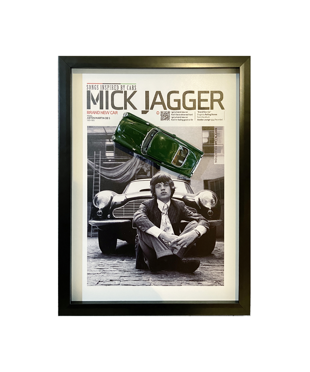 MICK JAGGER - ASTON MARTIN DB5