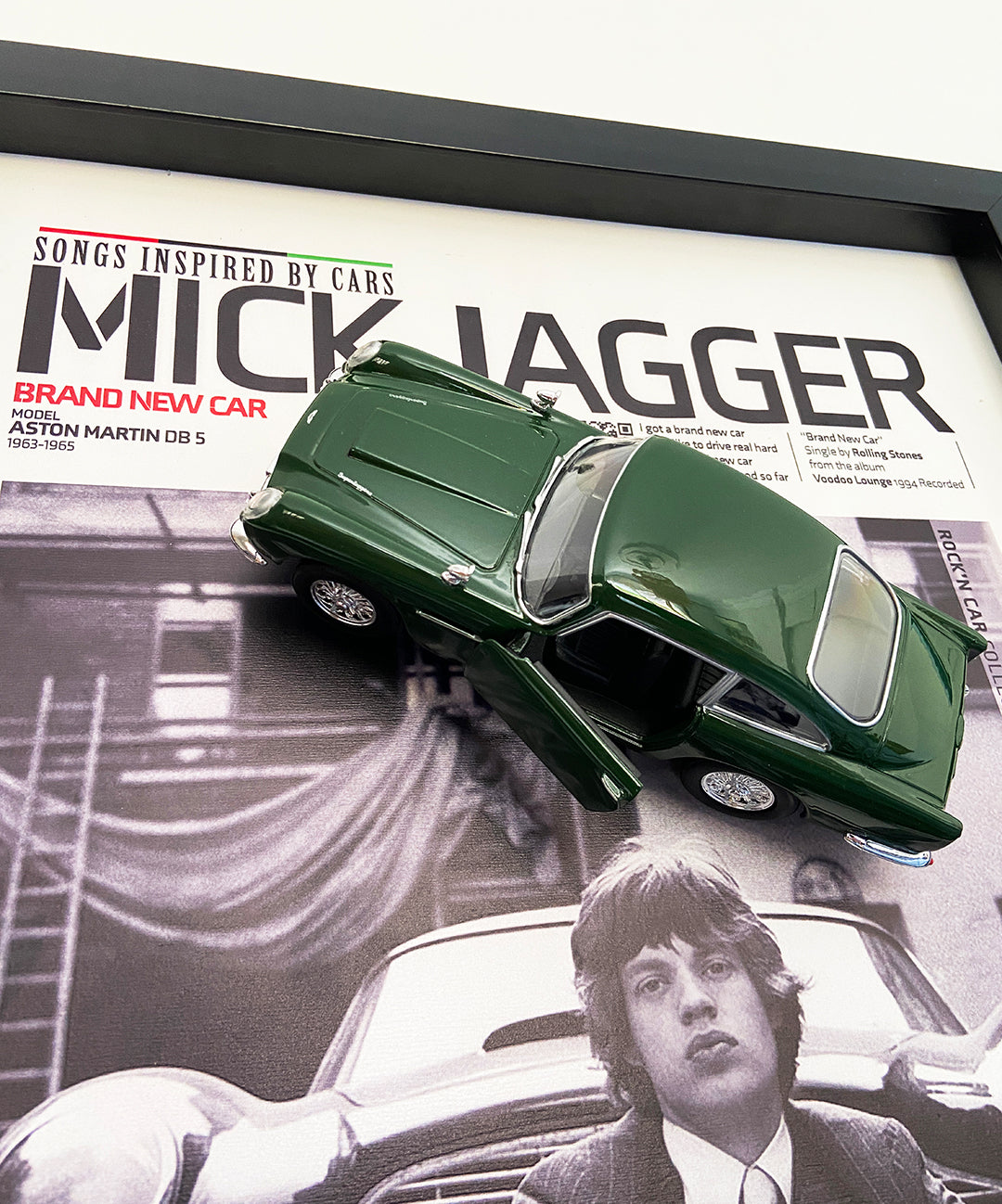 MICK JAGGER - ASTON MARTIN DB5