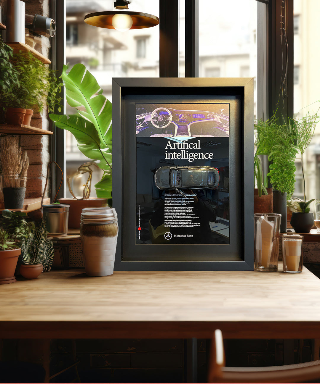 Mercedes EQE WallArt