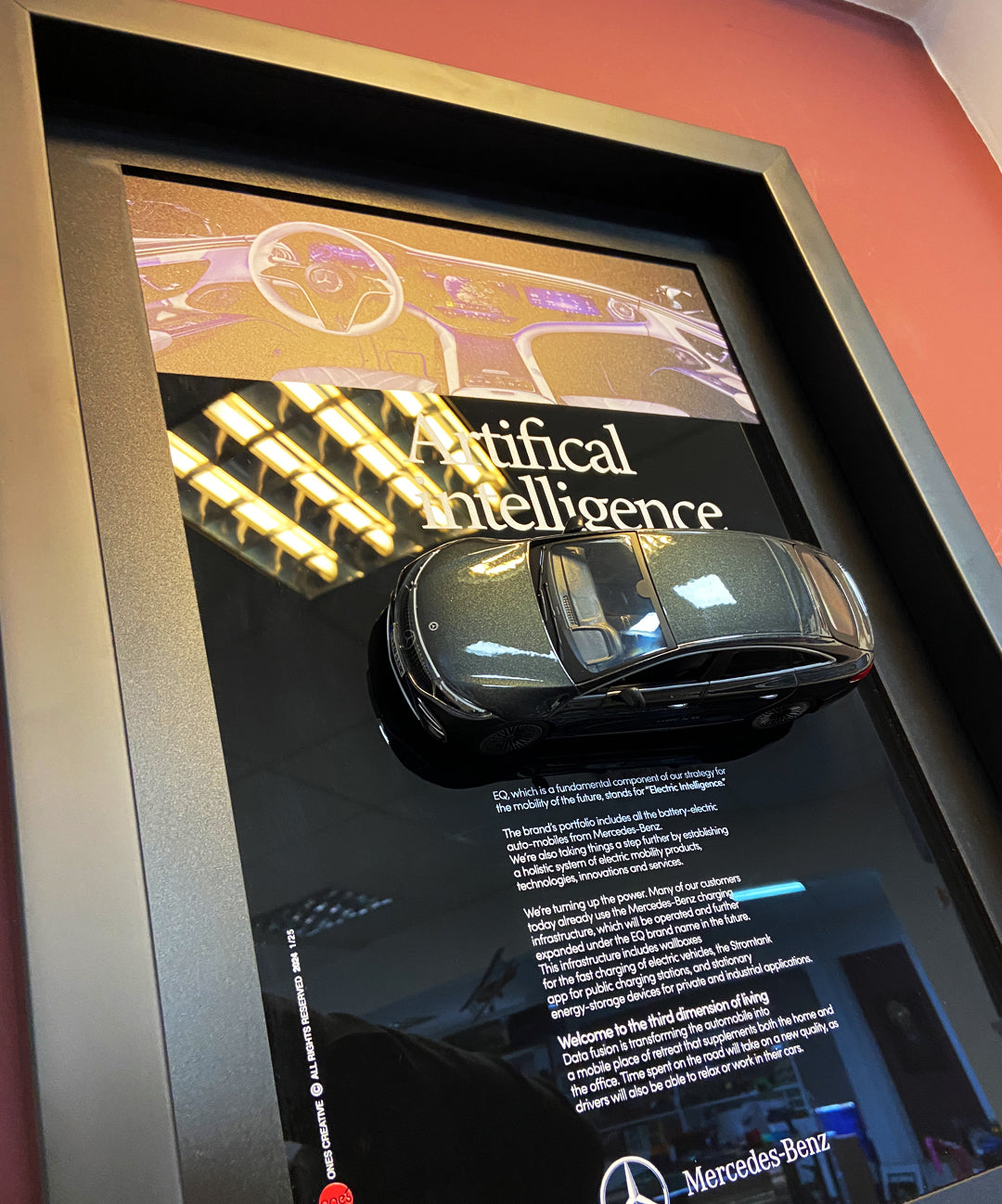 Mercedes EQE WallArt