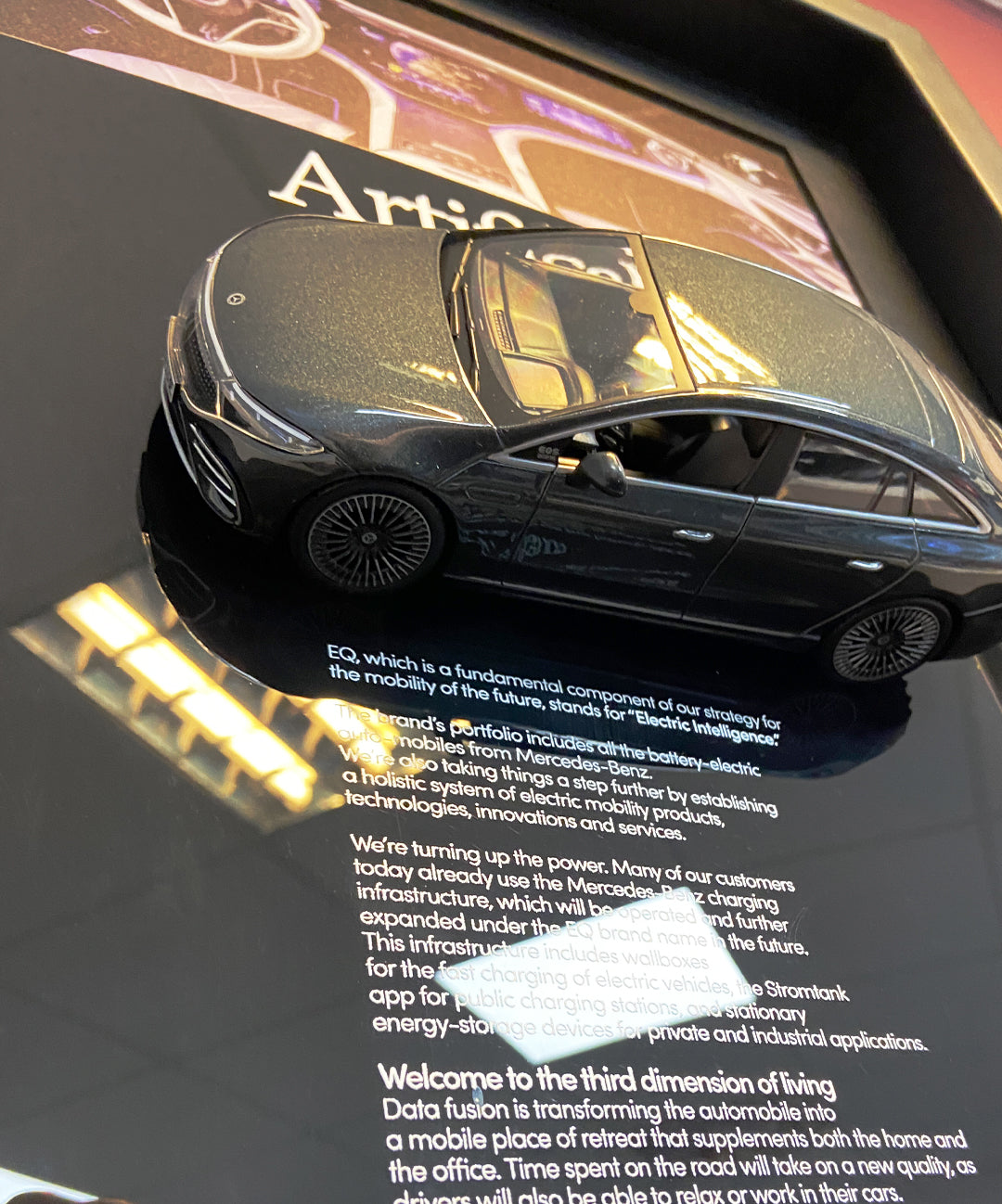 Mercedes EQE WallArt