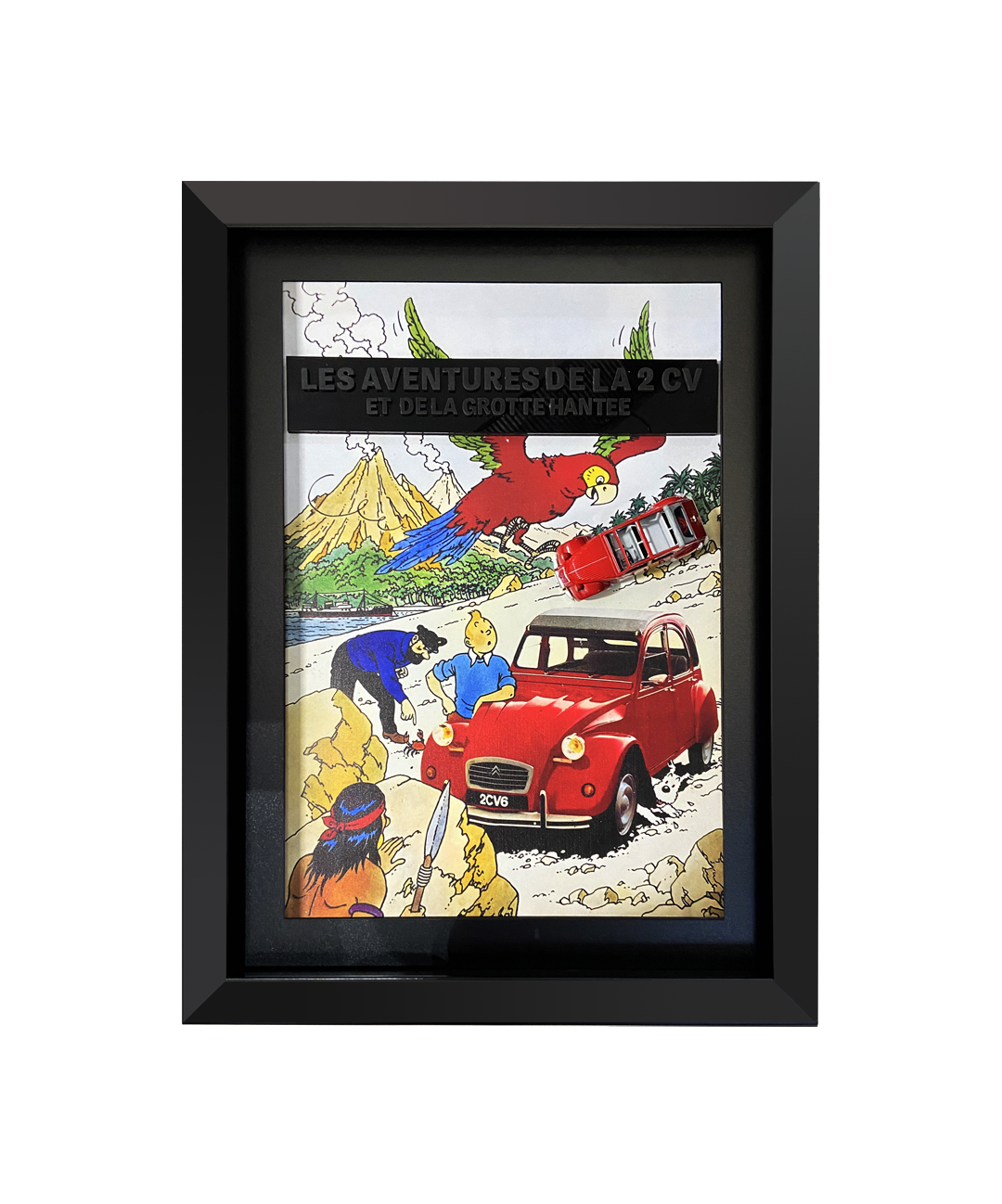 TINTIN / LES AVENTURES DE LA 2 CV