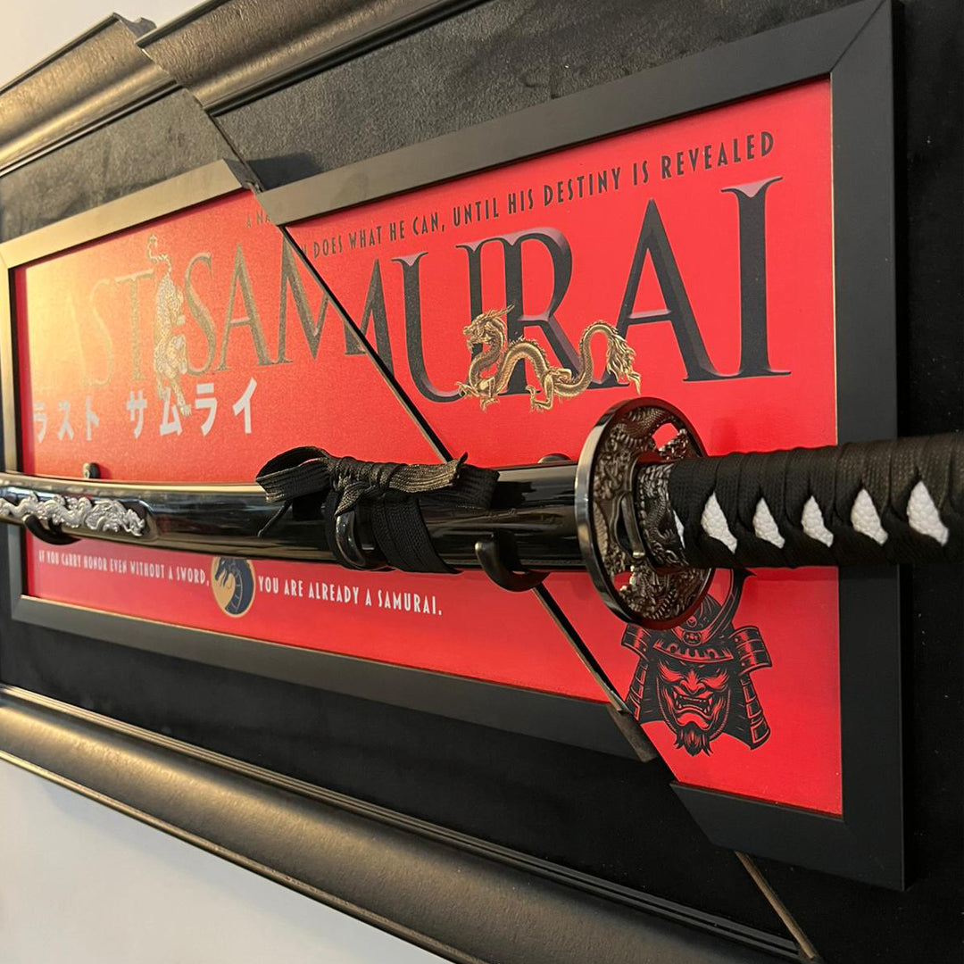 The Last Samurai – Orijinal Katana ile Koleksiyonluk Duvar Eseri