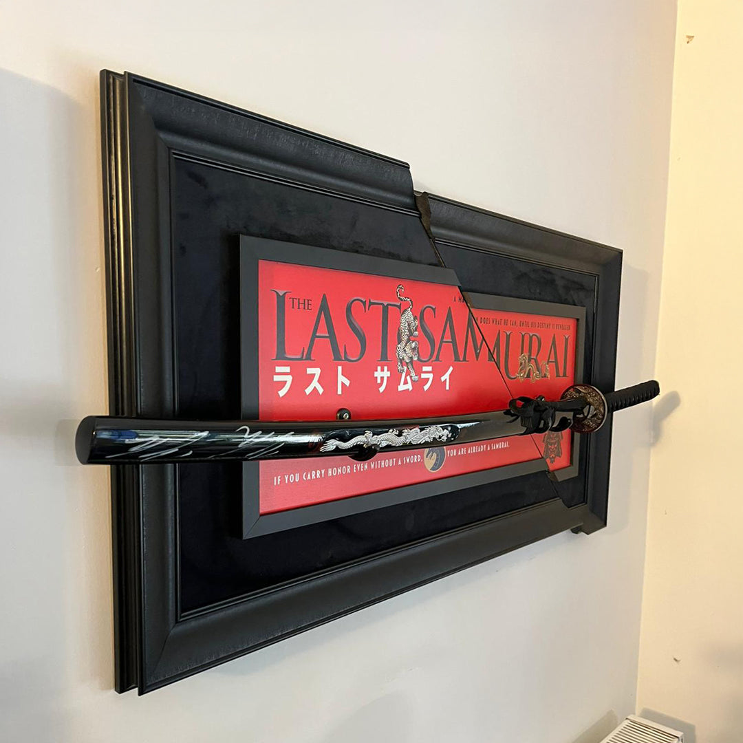 The Last Samurai – Orijinal Katana ile Koleksiyonluk Duvar Eseri