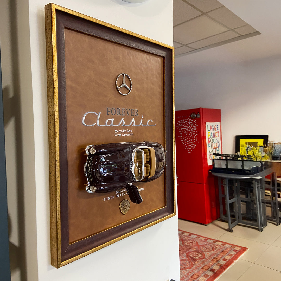 Mercedes-Benz 300 SL Koleksiyon Tablo – 35×45 cm