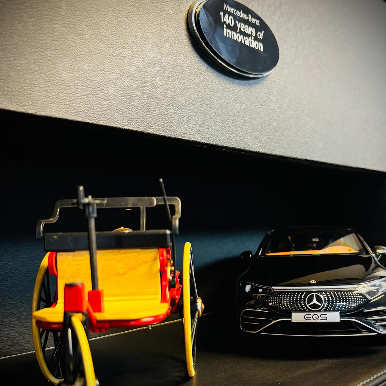İlk Mercedes + Son Mercedes 3 boyutlu tablo çalışması
