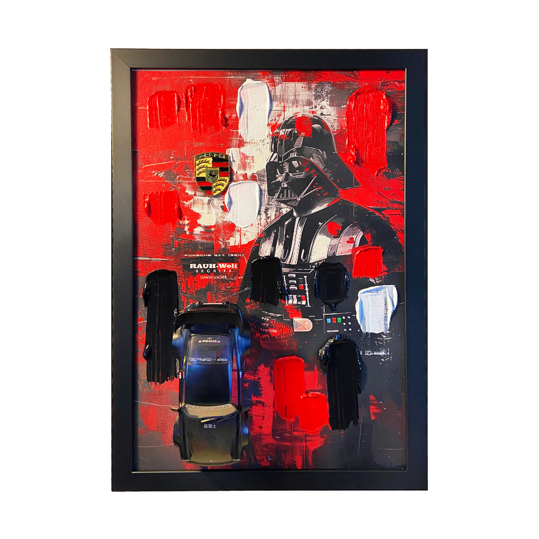 Darth Vader × Porsche RWB 1:18 Özel Tasarım Koleksiyon Tablosu