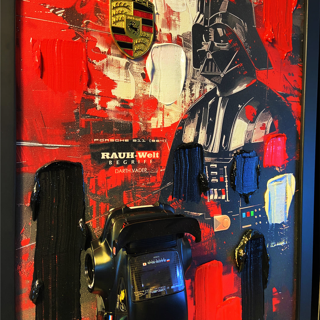 Darth Vader × Porsche RWB 1:18 Özel Tasarım Koleksiyon Tablosu