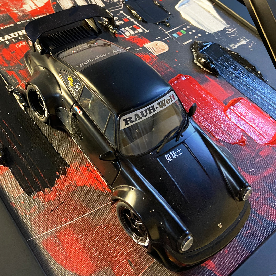 Darth Vader × Porsche RWB 1:18 Özel Tasarım Koleksiyon Tablosu