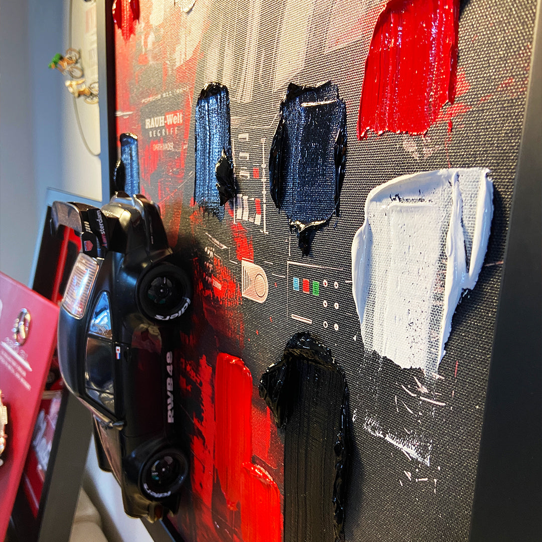 Darth Vader × Porsche RWB 1:18 Özel Tasarım Koleksiyon Tablosu