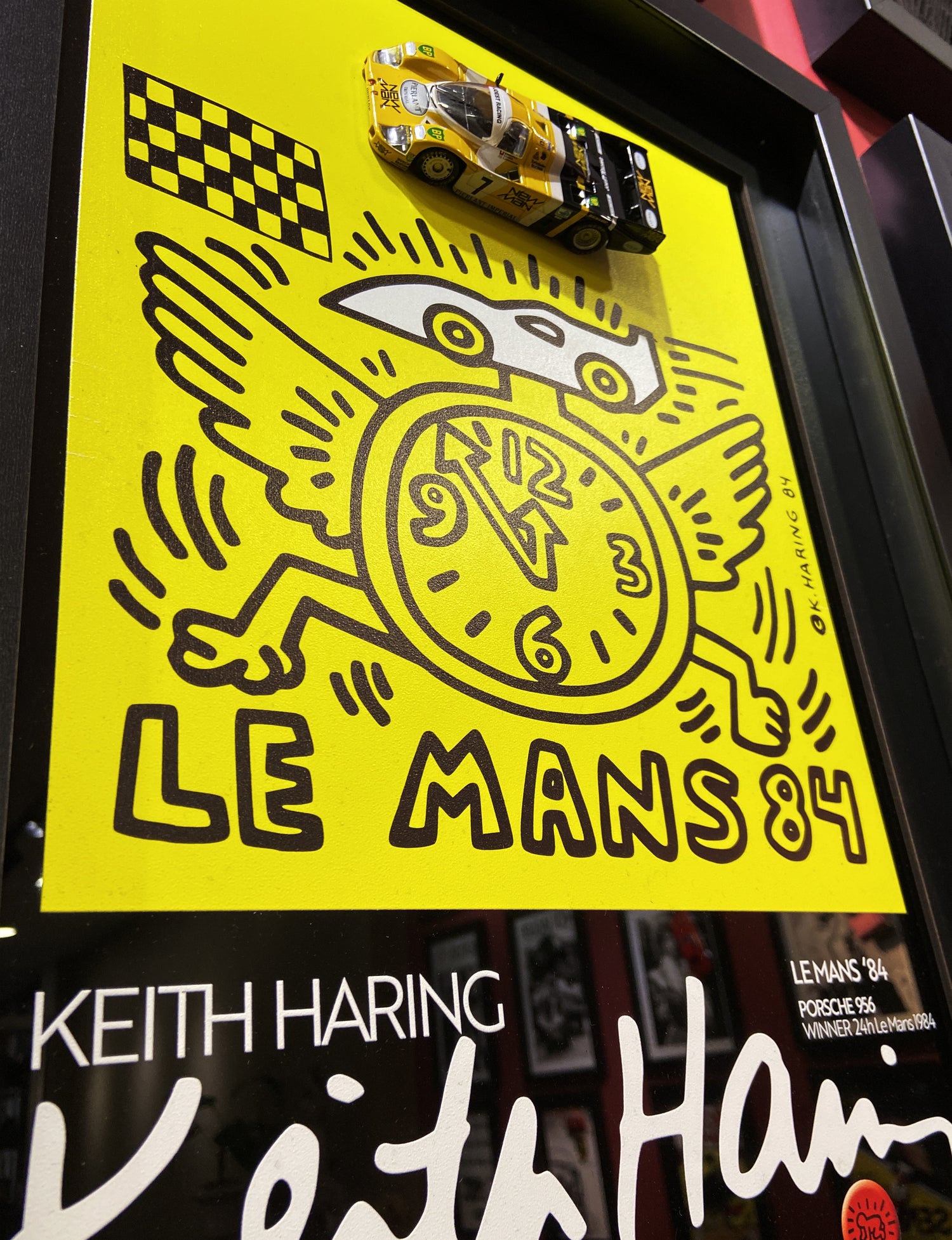 KEITH HARING / LEMANS 1984