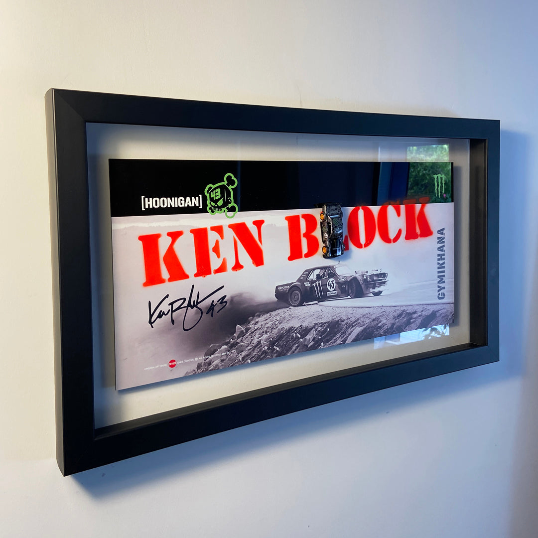 Ken Block Mustang Koleksiyon Tablosu – Graffiti Dokunuşlu Özel Tasarım