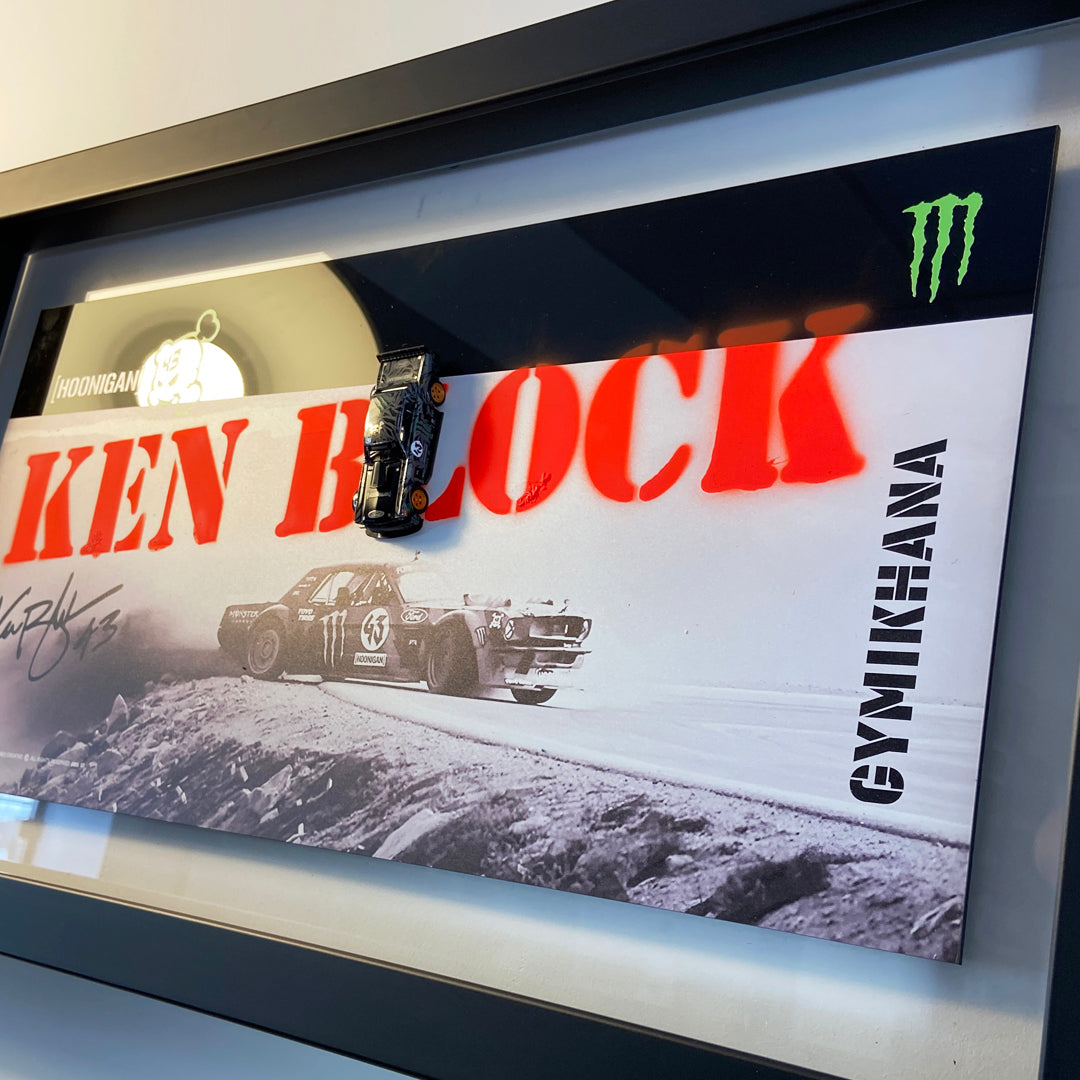Ken Block Mustang Koleksiyon Tablosu – Graffiti Dokunuşlu Özel Tasarım