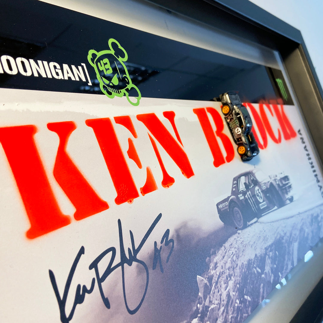 Ken Block Mustang Koleksiyon Tablosu – Graffiti Dokunuşlu Özel Tasarım
