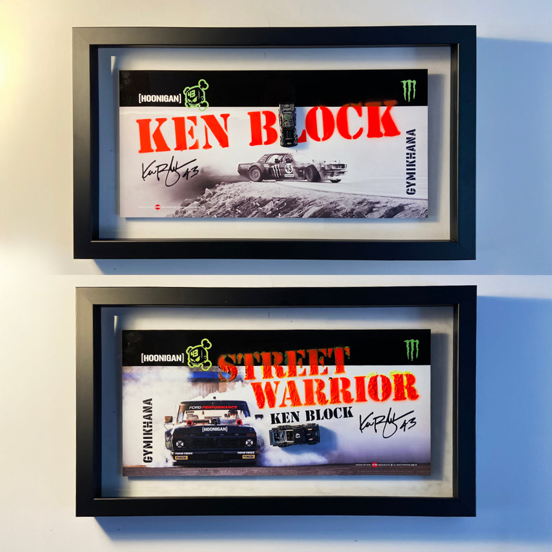 Ken Block Mustang Koleksiyon Tablosu – Graffiti Dokunuşlu Özel Tasarım