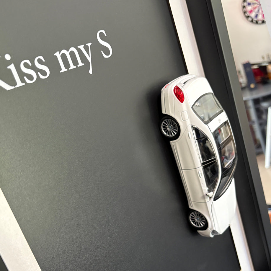 Mercedes-Benz S-Class (Beyaz) Koleksiyon Tablo