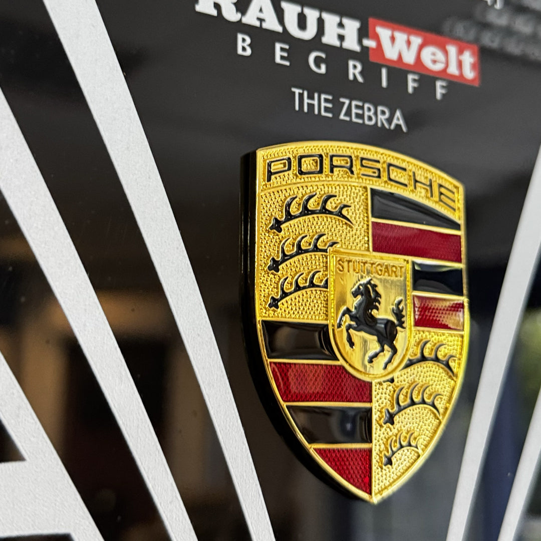RWB Porsche “The Zebra” – El Yapımı Duvar Tablosu