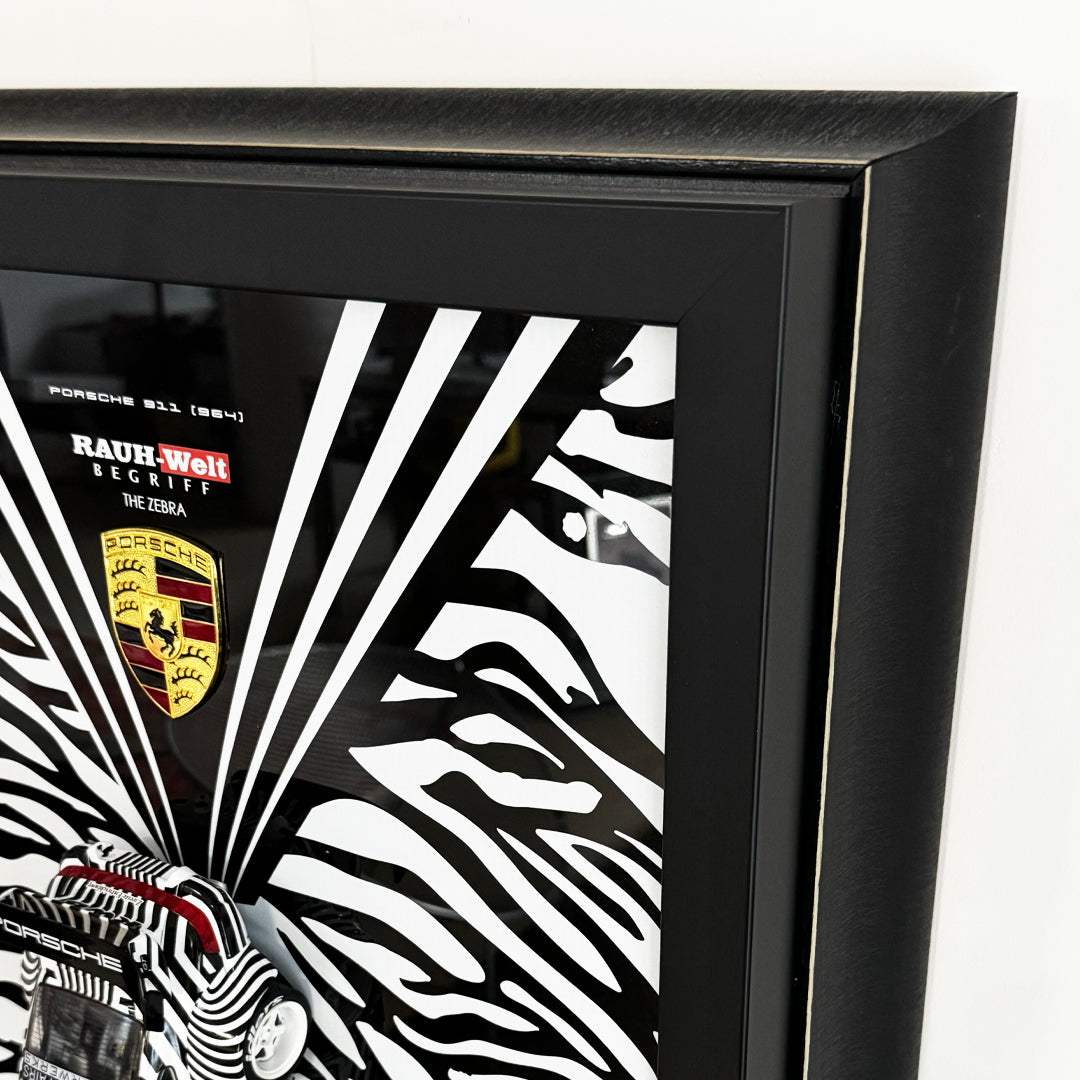 RWB Porsche “The Zebra” – El Yapımı Duvar Tablosu