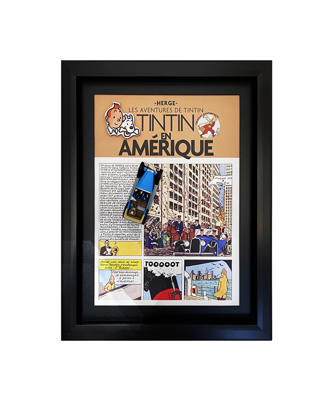 TINTIN / EN AMERIQUE