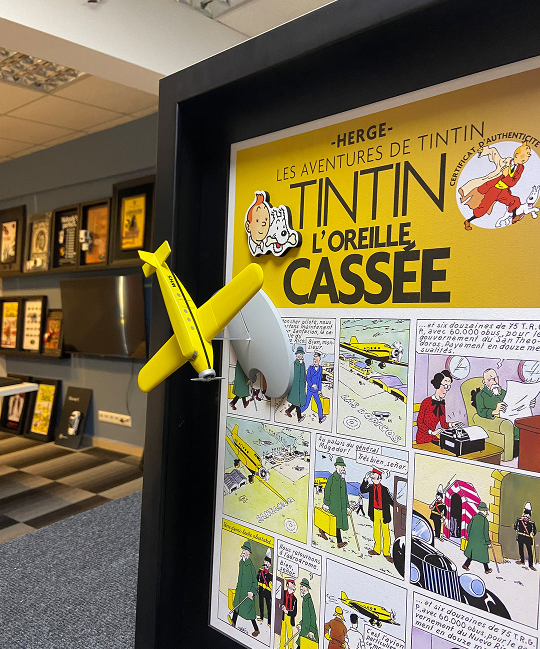 TINTIN / L'OREILLE CASSEE