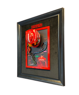 Charles Leclerc’in 2024 F1 sezonu otomobili modelinden ilham alınarak hazırlanmış 1:18 ölçekli 3D tablo.