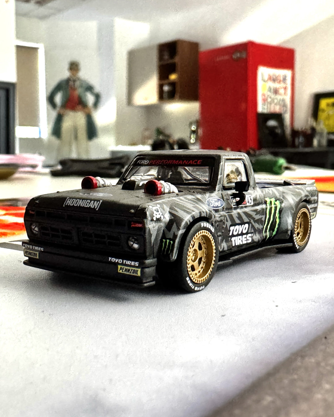 Ken Block & Hoonitruck Koleksiyon Tablosu – Özel El Yapımı Tasarım