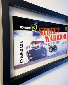 Drift efsanesi Ken Block’un otomobilinden ilham alınan dekoratif tablo