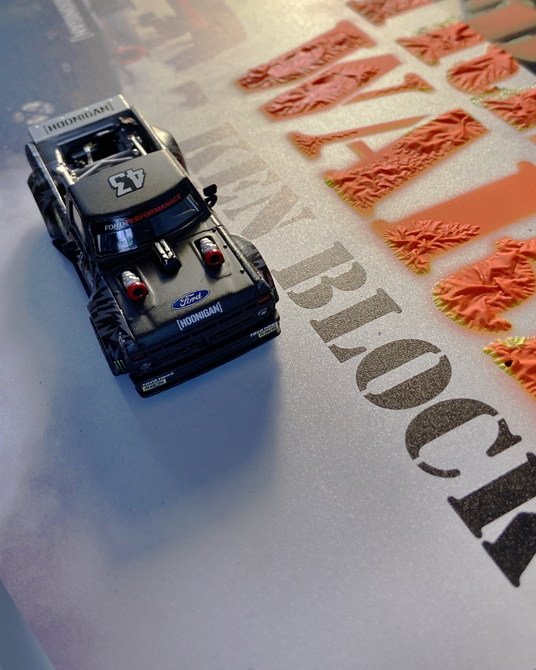 Ken Block & Hoonitruck Koleksiyon Tablosu – Özel El Yapımı Tasarım