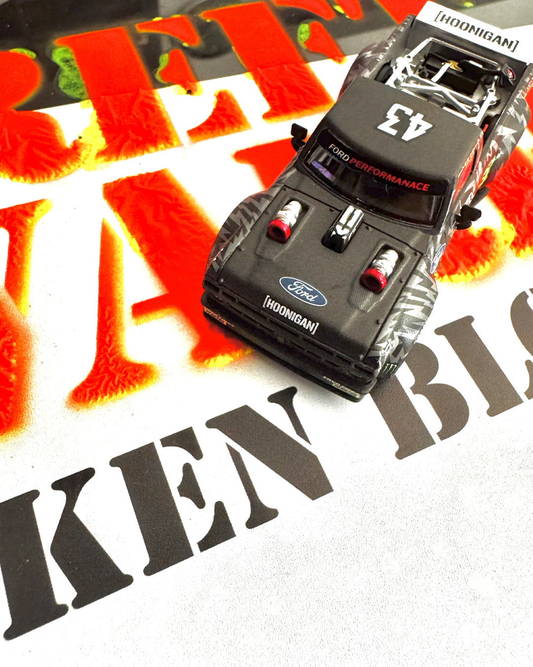 Ken Block & Hoonitruck Koleksiyon Tablosu – Özel El Yapımı Tasarım