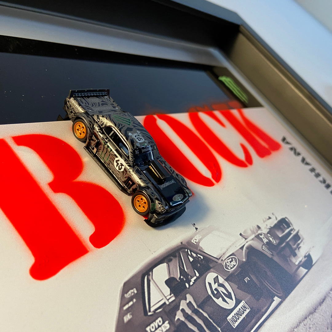 Ken Block Mustang Koleksiyon Tablosu – Graffiti Dokunuşlu Özel Tasarım