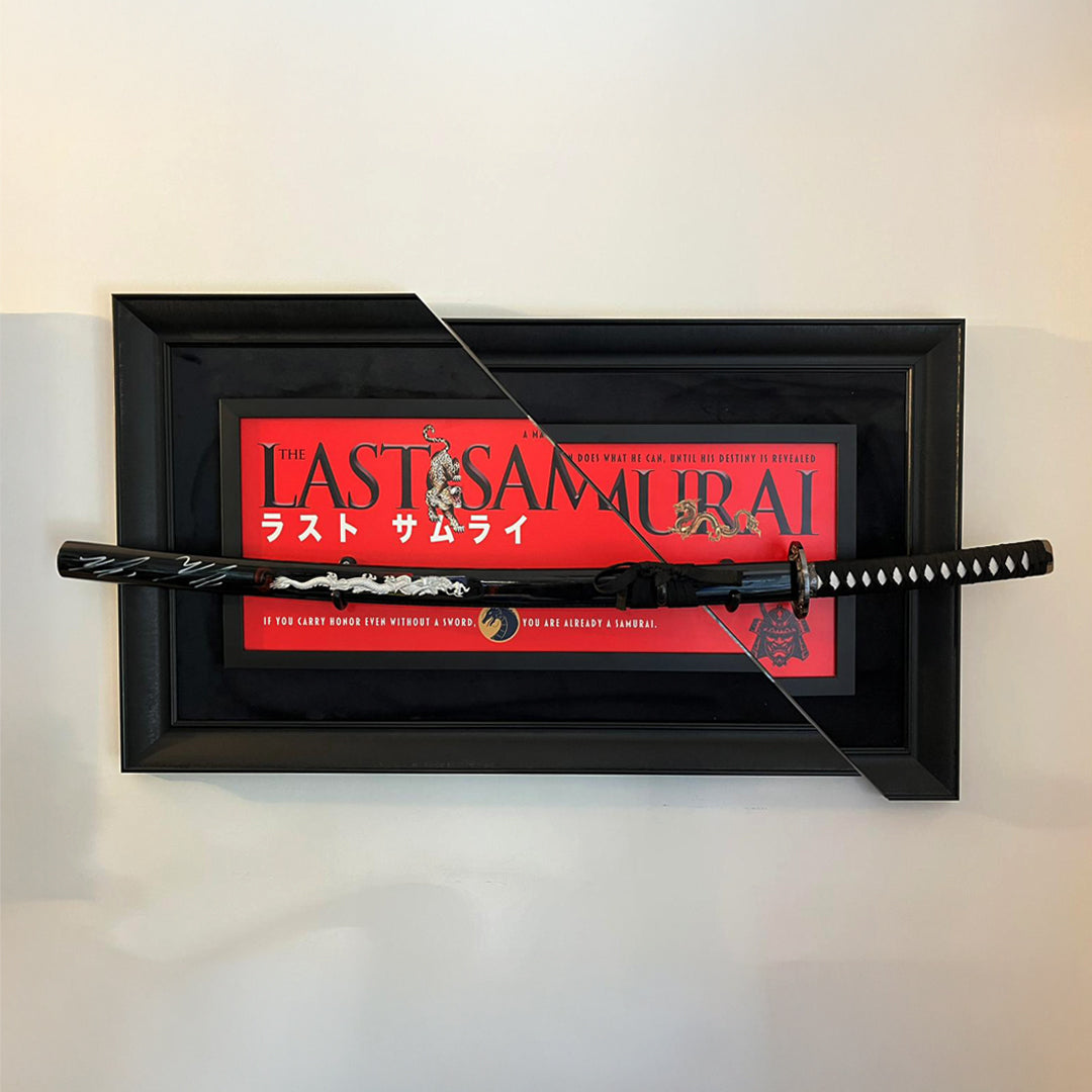 The Last Samurai – Orijinal Katana ile Koleksiyonluk Duvar Eseri