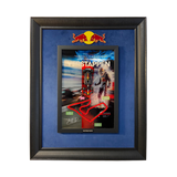 Max Verstappen F1 Koleksiyon Tablo | 1:43 Ölçek Model Araç, Kabartmalı Pist Detayı, Kadife Paspartu