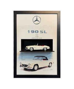 Üç boyutlu otomobil tablo tasarımı, Mercedes model detaylı özel baskı duvar dekoru, kaliteli malzeme el işçiliği.
